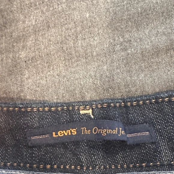 Levi's Dark Indigo Denim Jeans - Picture 3 of 11